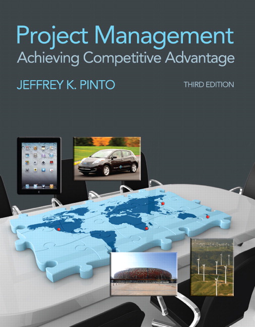 Jeffrey K Pinto Project Management Pearson 3rd Edition 2013